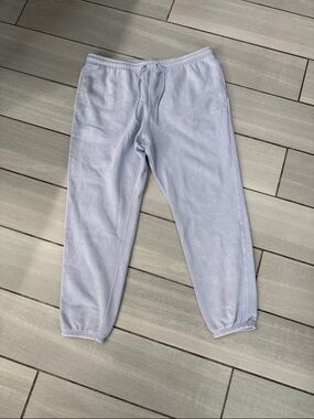 Nike Light Lavender Fleece Sweatpants